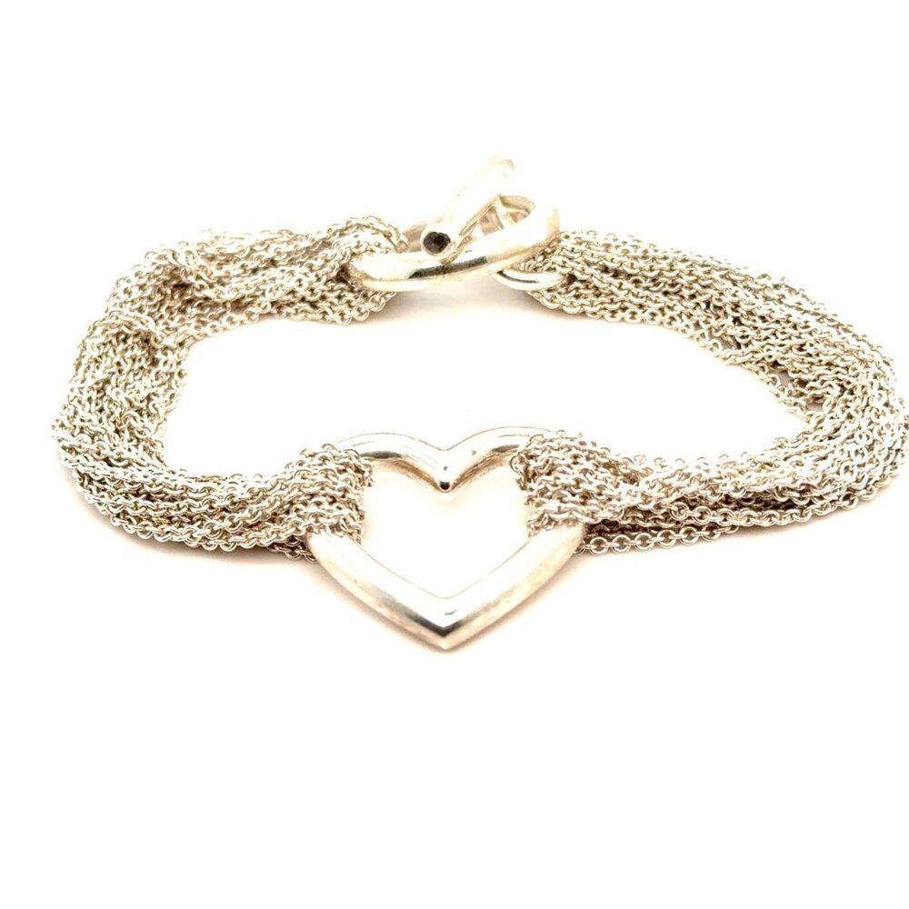 T&Co. 925 Multi-Strand‎ Mesh Bracelet - Picture 2 of 6